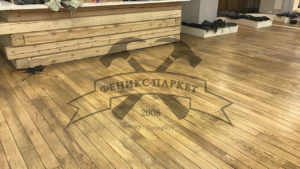 Паркет: Циклевание / Шпатлевание / Грунтование / Лакировка / Нанесение Масла