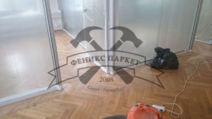 Паркет: Циклевание / Шпатлевание / Грунтование / Лакировка / Нанесение Масла