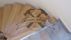 Лестницы: Восстановление деревянной поверхности и нанесение лака / масла