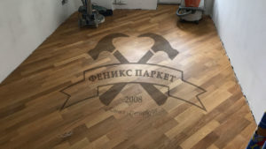 Паркет: Циклевание / Шпатлевание / Грунтование / Лакировка / Нанесение Масла