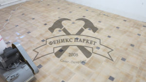 Художественный паркет: Циклевание / Шпатлевание / Грунтование / Лакировка / Нанесение Масла