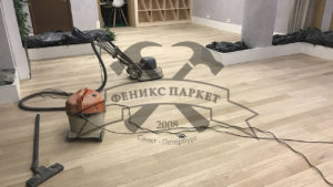 Паркет: Циклевание / Шпатлевание / Грунтование / Лакировка / Нанесение Масла