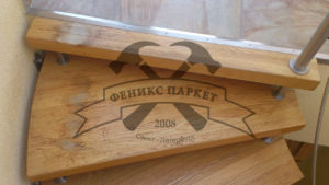 Лестницы: Восстановление деревянной поверхности и нанесение лака / масла