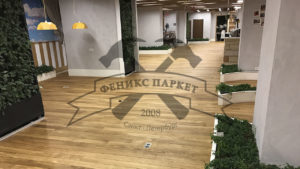Паркет: Циклевание / Шпатлевание / Грунтование / Лакировка / Нанесение Масла