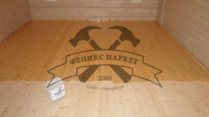 Доска: Циклевание / Шпатлевание / Грунтование / Лакировка / Нанесение Масла