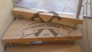Лестницы: Восстановление деревянной поверхности и нанесение лака / масла