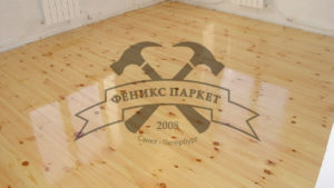 Доска: Циклевание / Шпатлевание / Грунтование / Лакировка / Нанесение Масла