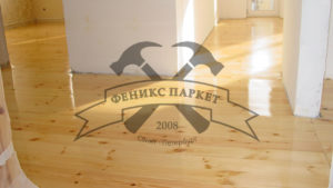 Доска: Циклевание / Шпатлевание / Грунтование / Лакировка / Нанесение Масла